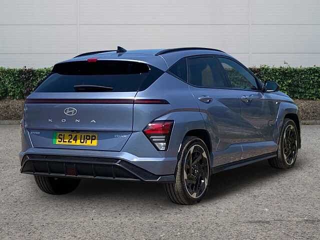 Hyundai KONA 65.4kWh N Line S SUV 5dr Electric Auto (218 ps) Meta Blue