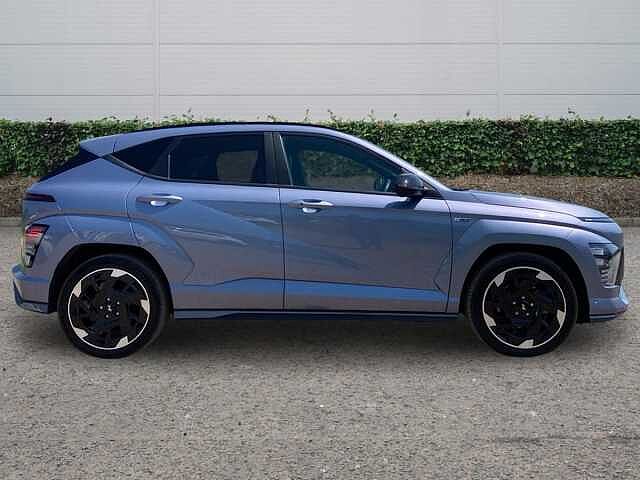Hyundai KONA 65.4kWh N Line S SUV 5dr Electric Auto (218 ps) Meta Blue