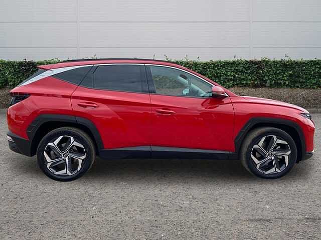 Hyundai TUCSON 1.6 h T-GDi Premium SUV 5dr Petrol Hybrid Auto Euro 6 (s/s) (230 ps) ENGINE Red