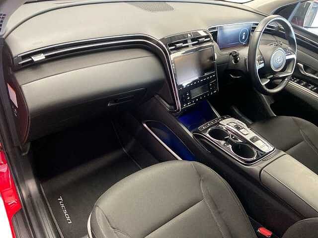 Hyundai TUCSON 1.6 h T-GDi Premium SUV 5dr Petrol Hybrid Auto Euro 6 (s/s) (230 ps) ENGINE Red