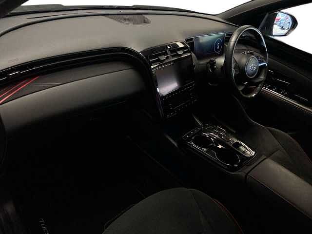 Hyundai TUCSON 1.6 h T-GDi N Line S SUV 5dr Petrol Hybrid Auto Euro 6 (s/s) (230 ps) Shimmering Silver