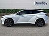 Hyundai TUCSON 1.6 h T-GDi N Line S SUV 5dr Petrol Hybrid Auto Euro 6 (s/s) (230 ps) White