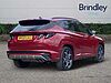 Hyundai TUCSON 1.6 h T-GDi N Line S SUV 5dr Petrol Hybrid Auto Euro 6 (s/s) (230 ps) Red