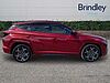Hyundai TUCSON 1.6 h T-GDi N Line S SUV 5dr Petrol Hybrid Auto Euro 6 (s/s) (230 ps) Red