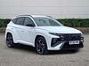 Hyundai TUCSON 1.6T N Line SUV 5dr Petrol Hybrid Auto Euro 6 (s/s) (239 ps) White
