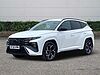 Hyundai TUCSON 1.6T N Line SUV 5dr Petrol Hybrid Auto Euro 6 (s/s) (239 ps) White
