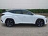 Hyundai TUCSON 1.6T N Line SUV 5dr Petrol Hybrid Auto Euro 6 (s/s) (239 ps) White
