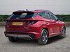 Hyundai TUCSON 1.6 h T-GDi N Line S SUV 5dr Petrol Hybrid Auto Euro 6 (s/s) (230 ps) Sunset Red