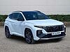Hyundai TUCSON 1.6 h T-GDi N Line S SUV 5dr Petrol Hybrid Auto Euro 6 (s/s) (230 ps) Atlas White