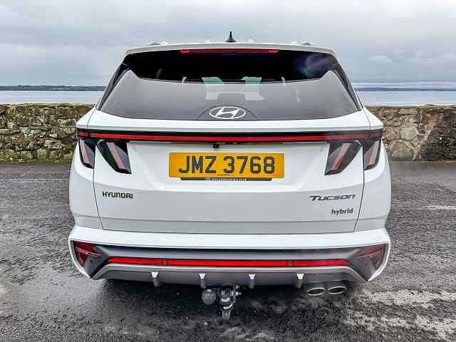 Hyundai TUCSON 1.6 TGDi Hybrid 230 N Line 5dr 2WD Auto White