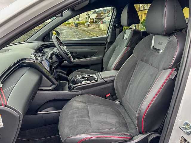 Hyundai TUCSON 1.6 TGDi Hybrid 230 N Line 5dr 2WD Auto White