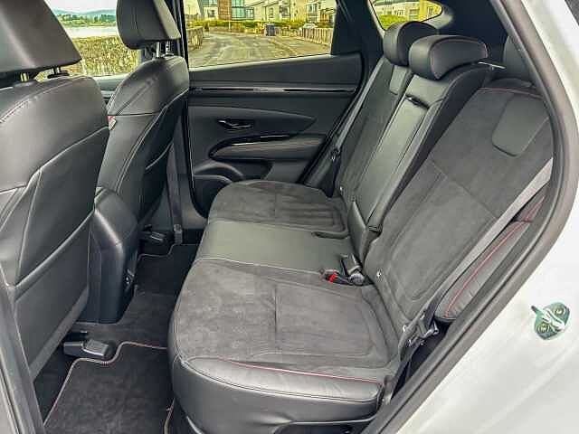 Hyundai TUCSON 1.6 TGDi Hybrid 230 N Line 5dr 2WD Auto White
