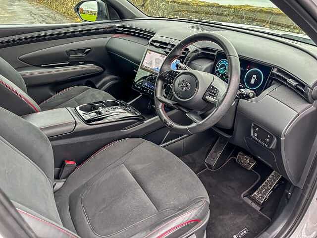 Hyundai TUCSON 1.6 TGDi Hybrid 230 N Line 5dr 2WD Auto White