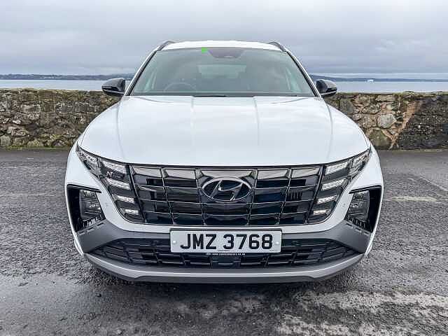 Hyundai TUCSON 1.6 TGDi Hybrid 230 N Line 5dr 2WD Auto White