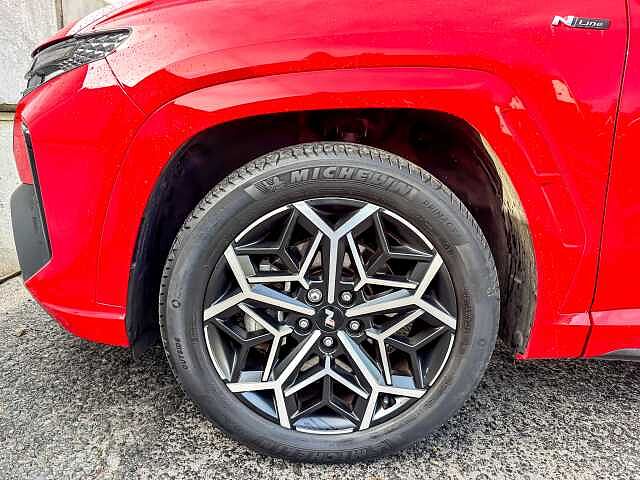 Hyundai TUCSON 1.6 TGDi Hybrid 230 N Line S 5dr 2WD Auto Red