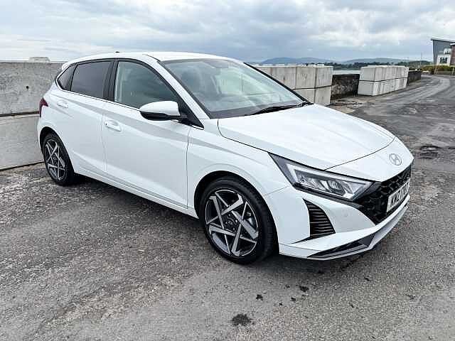 Hyundai I20 1.0T GDi 90 Tech Line 5dr DCT White