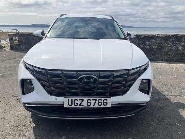 Hyundai TUCSON 1.6 TGDi 48V MHD Premium 5dr 2WD White