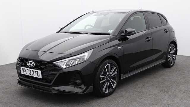 Hyundai I20 1.0 T-GDi MHEV N Line Hatchback 5dr Petrol Hybrid Manual Euro 6 (s/s) (120 ps) Black