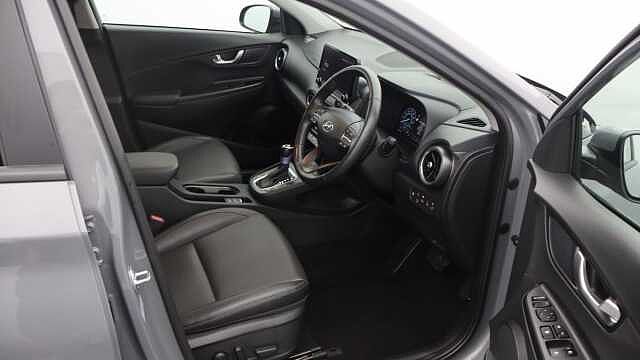 Hyundai KONA 1.6 h-GDi Ultimate SUV 5dr Petrol Hybrid DCT Euro 6 (s/s) (141 ps) Grey