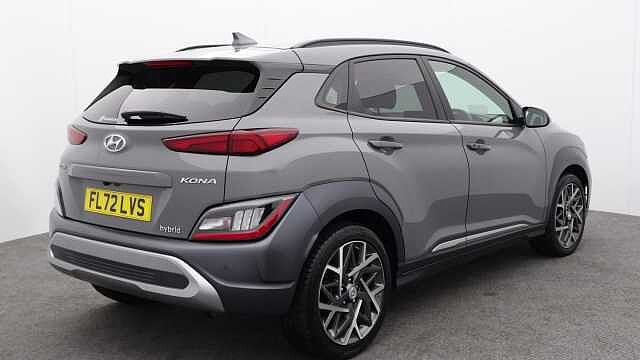 Hyundai KONA 1.6 h-GDi Ultimate SUV 5dr Petrol Hybrid DCT Euro 6 (s/s) (141 ps) Grey