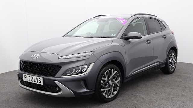 Hyundai KONA 1.6 h-GDi Ultimate SUV 5dr Petrol Hybrid DCT Euro 6 (s/s) (141 ps) Grey