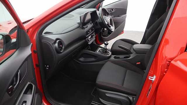 Hyundai KONA 1.0 T-GDi MHEV N Line SUV 5dr Petrol Hybrid Manual Euro 6 (s/s) (120 ps) Red