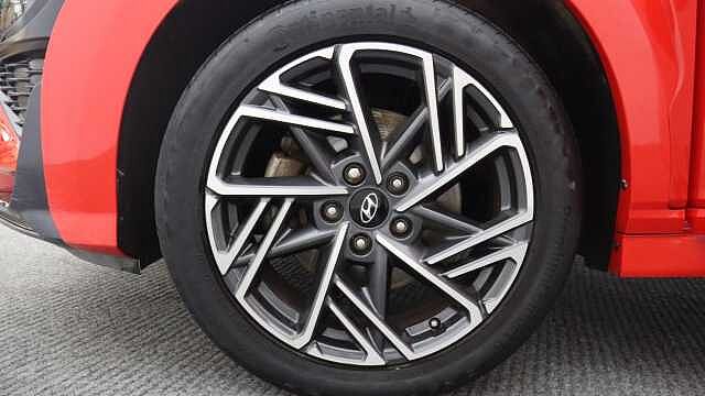 Hyundai KONA 1.0 T-GDi MHEV N Line SUV 5dr Petrol Hybrid Manual Euro 6 (s/s) (120 ps) Red