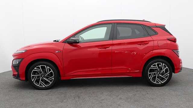 Hyundai KONA 1.0 T-GDi MHEV N Line SUV 5dr Petrol Hybrid Manual Euro 6 (s/s) (120 ps) Red
