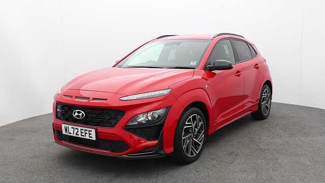 Hyundai KONA 1.0 T-GDi MHEV N Line SUV 5dr Petrol Hybrid Manual Euro 6 (s/s) (120 ps) Red