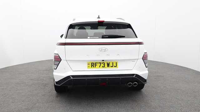 Hyundai KONA 1.6 h-GDi N Line S SUV 5dr Petrol Hybrid DCT Euro 6 (s/s) (141 ps) White