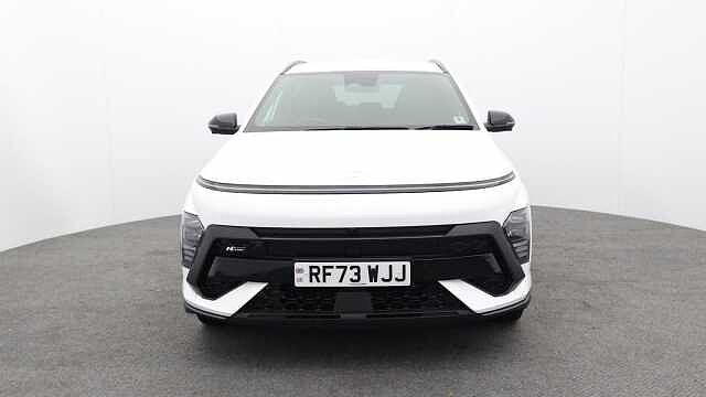 Hyundai KONA 1.6 h-GDi N Line S SUV 5dr Petrol Hybrid DCT Euro 6 (s/s) (141 ps) White