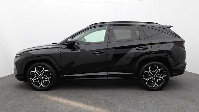Hyundai TUCSON 1.6 h T-GDi N Line S SUV 5dr Petrol Hybrid Auto Euro 6 (s/s) (230 ps) Black
