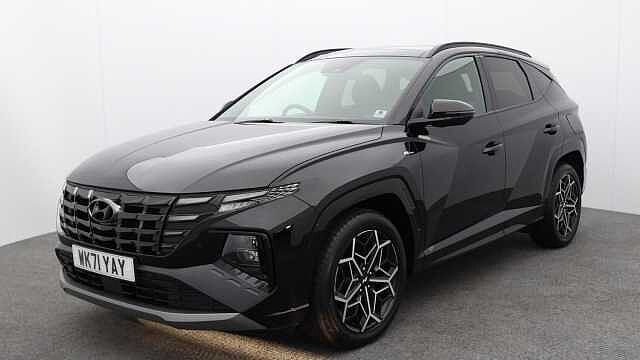 Hyundai TUCSON 1.6 h T-GDi N Line S SUV 5dr Petrol Hybrid Auto Euro 6 (s/s) (230 ps) Black
