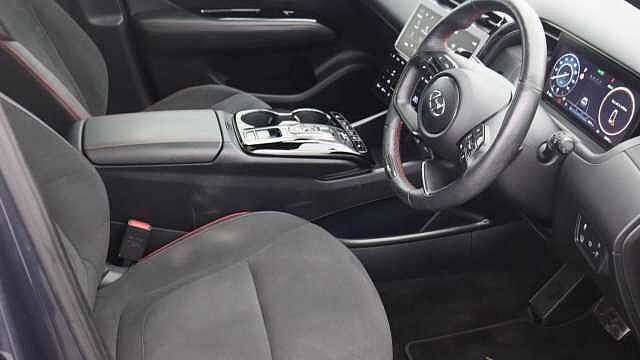 Hyundai TUCSON 1.6 h T-GDi N Line S SUV 5dr Petrol Hybrid Auto Euro 6 (s/s) (230 ps) Grey