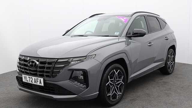 Hyundai TUCSON 1.6 h T-GDi N Line S SUV 5dr Petrol Hybrid Auto Euro 6 (s/s) (230 ps) Grey