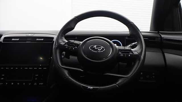 Hyundai TUCSON 1.6 h T-GDi N Line S SUV 5dr Petrol Hybrid Auto Euro 6 (s/s) (230 ps) Grey