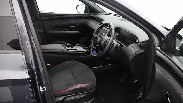 Hyundai TUCSON 1.6 h T-GDi N Line S SUV 5dr Petrol Hybrid Auto Euro 6 (s/s) (230 ps) Grey