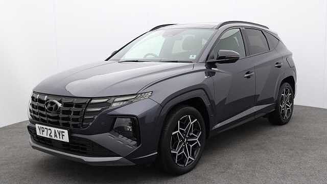 Hyundai TUCSON 1.6 h T-GDi N Line S SUV 5dr Petrol Hybrid Auto Euro 6 (s/s) (230 ps) Grey