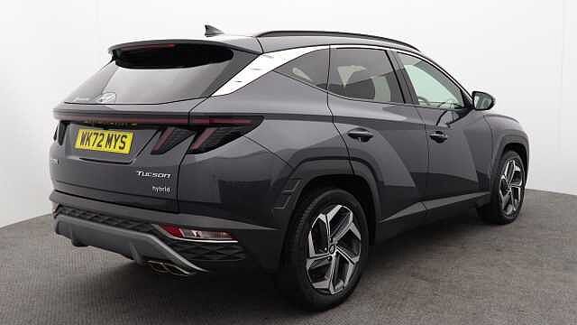 Hyundai TUCSON 1.6 h T-GDi Premium SUV 5dr Petrol Hybrid Auto Euro 6 (s/s) (230 ps) Grey
