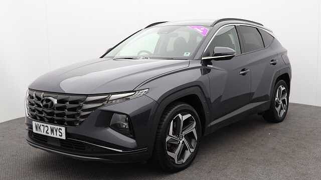 Hyundai TUCSON 1.6 h T-GDi Premium SUV 5dr Petrol Hybrid Auto Euro 6 (s/s) (230 ps) Grey