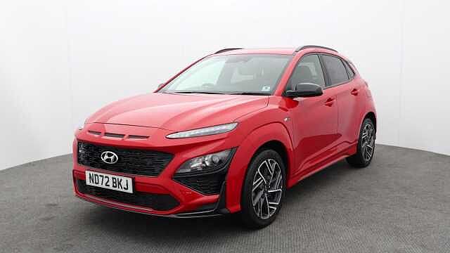 Hyundai KONA 1.0 T-GDi MHEV N Line SUV 5dr Petrol Hybrid Manual Euro 6 (s/s) (120 ps) Red