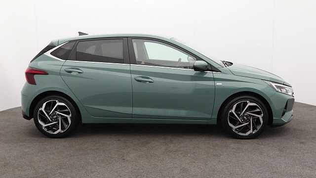 Hyundai I20 1.0 T-GDi MHEV Premium Hatchback 5dr Petrol Hybrid Manual Euro 6 (s/s) (100 ps) Green
