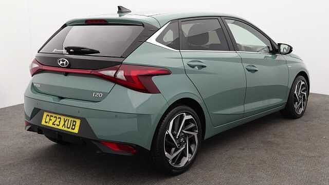 Hyundai I20 1.0 T-GDi MHEV Premium Hatchback 5dr Petrol Hybrid Manual Euro 6 (s/s) (100 ps) Green