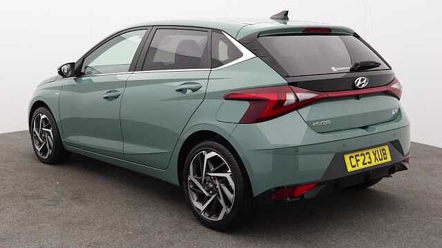 Hyundai I20 1.0 T-GDi MHEV Premium Hatchback 5dr Petrol Hybrid Manual Euro 6 (s/s) (100 ps) Green