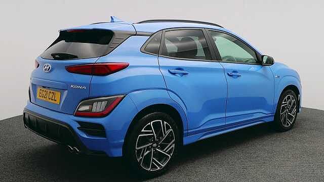 Hyundai KONA 1.0 T-GDi MHEV N Line SUV 5dr Petrol Hybrid Manual Euro 6 (s/s) (120 ps) Blue