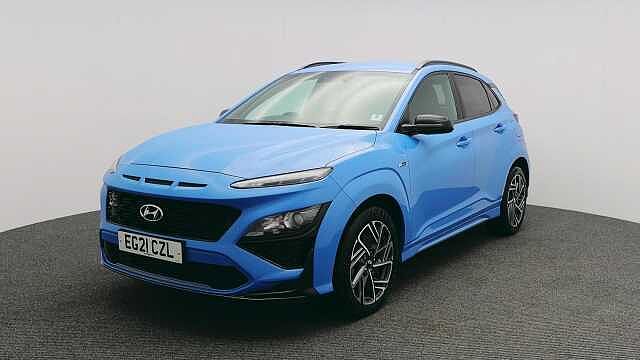Hyundai KONA 1.0 T-GDi MHEV N Line SUV 5dr Petrol Hybrid Manual Euro 6 (s/s) (120 ps) Blue
