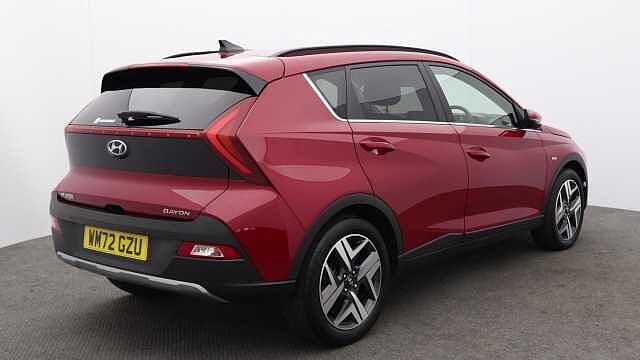 Hyundai BAYON 1.0 T-GDi MHEV Premium SUV 5dr Petrol Hybrid DCT Euro 6 (s/s) (100 ps) Red