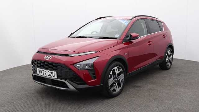 Hyundai BAYON 1.0 T-GDi MHEV Premium SUV 5dr Petrol Hybrid DCT Euro 6 (s/s) (100 ps) Red