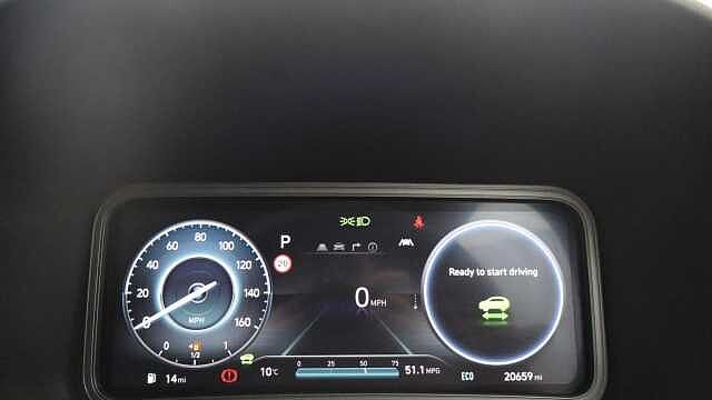 Hyundai KONA 1.6 h-GDi Premium SUV 5dr Petrol Hybrid DCT Euro 6 (s/s) (141 ps) Red