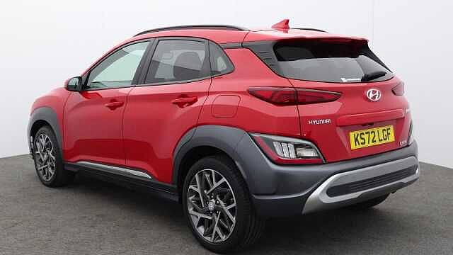 Hyundai KONA 1.6 h-GDi Premium SUV 5dr Petrol Hybrid DCT Euro 6 (s/s) (141 ps) Red